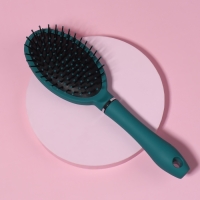 Расчёска массажная, 7,5 &times; 24,5 см, цвет бирюзовый