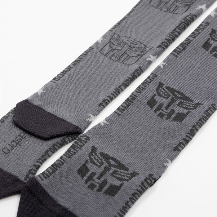 Колготки детские Колготки детские "Transformers", рост 92-98 см, цвет серый