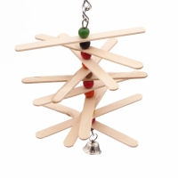 Игрушка для птиц"Вертушка" с колокольчиком 25 х 11 см Игрушка для птиц"Вертушка" с колокольчиком 25 х 11 см