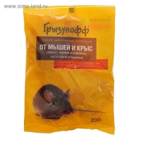 Тесто брикет от грызунов Грызунофф, 200 г Тесто брикет от грызунов Грызунофф, 200 г
