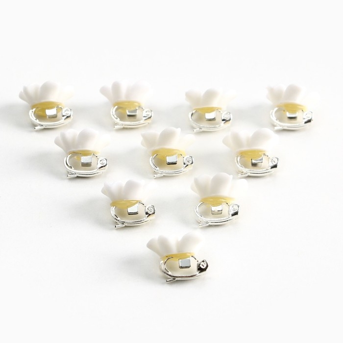 Заколки для волос &laquo;Для самой особенной&raquo;, 10 шт., 1.3 х 1.3 х 1.5 см