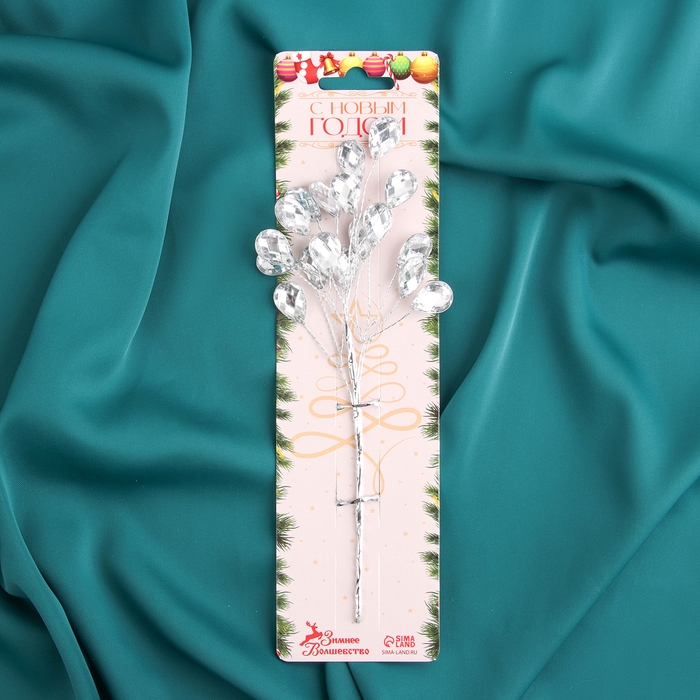 Декор "Хрустальная сказка" 18 см, капелька