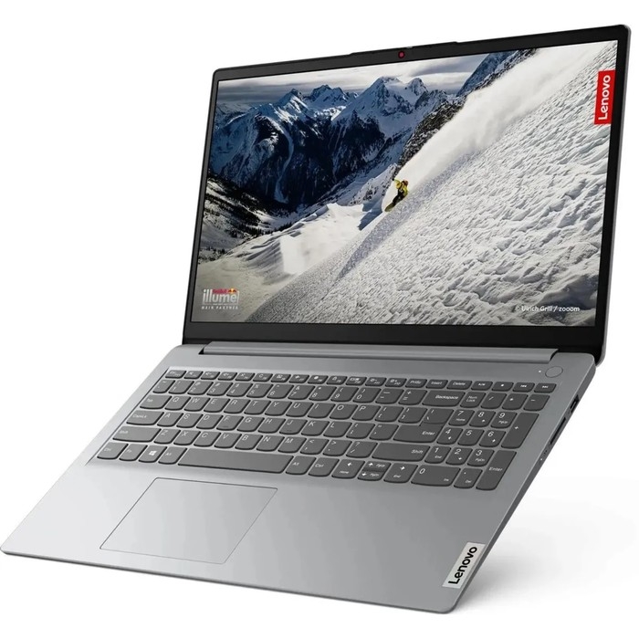 Ноутбук Lenovo IdeaPad 1 15AMN7, 15.6 Ноутбук Lenovo IdeaPad 1 15AMN7, 15.6", R3 7320U, 8 Гб, SSD 256 Гб, AMD, Win 11 Home, серый