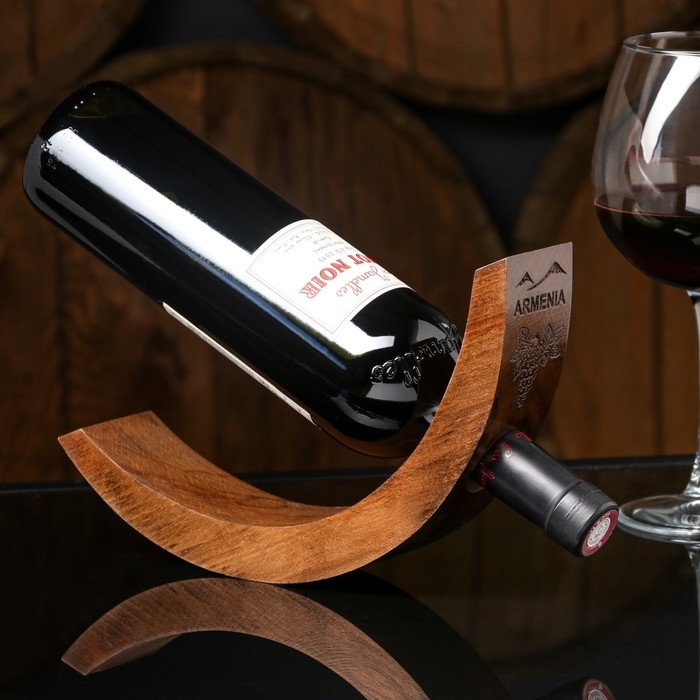 Подставка для вина деревянная Подставка для вина деревянная "Баланс", микс, Армения