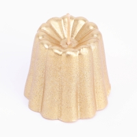 Свеча фигурная "Шар граненый", 6,5х6,5 см, бронза