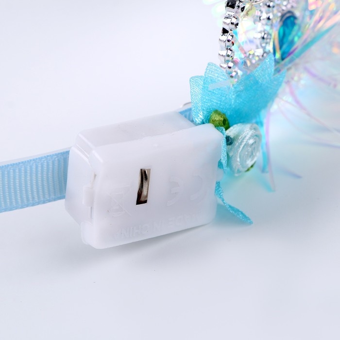 Корона &laquo;Эльза&raquo; световая, цвета МИКС