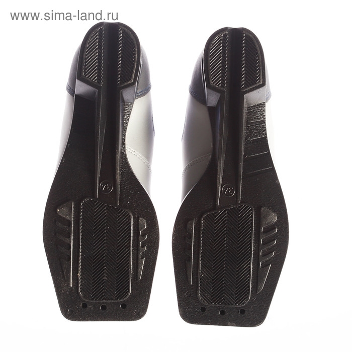 Ботинки лыжные Spine Nordik 43/2, NN75, р. 30, цвет серебристый, лого красный