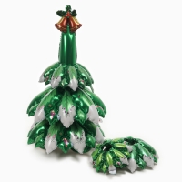 Шар фольгированный 50" &laquo;Обьёмная снежная новогодняя ёлка&raquo;