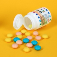 Жевательная резинка без сахара ORIENT FRESH со вкусом тутти-фрутти, 60 г