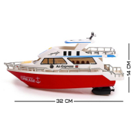 Катер радиоуправляемый &laquo;Яхта&raquo;, работает от батареек, МИКС