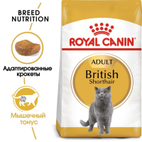 Сухой корм RC British Shorthair для британских кошек, 4 кг