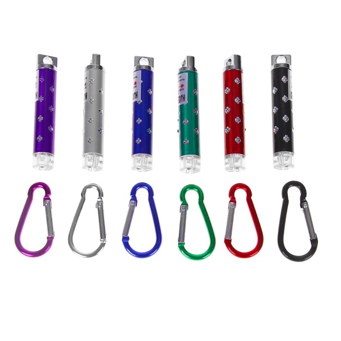 Лазер на карабине с фонариком &laquo;Камушки № 2&raquo;, цвета МИКС