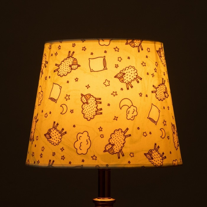 Абажур универсальный "Сон"  Е27/Е14 24х24х19см