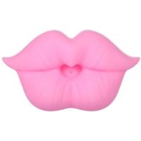 Пустышка-прикол, силиконовая, ортодонтическая, с колпачком, +6 мес., &laquo;Зайка&raquo;