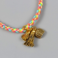 Браслет фен-шуй "Косичка. Веник и совок" регулируемая длина Браслет фен-шуй "Косичка. Веник и совок" регулируемая длина