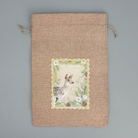 Мешок с термонаклейкой &laquo;Добро пожаловать&raquo;, 20 х 30 см +/- 1.5 см, Новый год