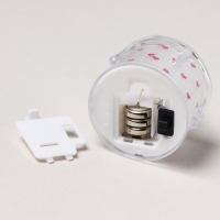 Свеча светодиодная со звёздами, мод. СВ-21 &laquo;Love&raquo;, 5 х 3,8 см.