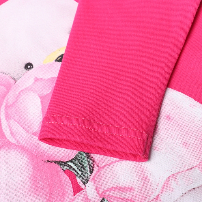 Водолазка для девочек, цвет фуксия, рост 86