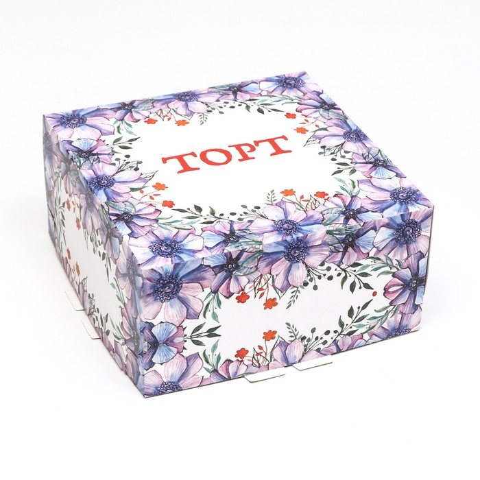 Кондитерская упаковка, &laquo;Поздравляю&raquo;, 24 х 24 х 12 см, 1,5 кг