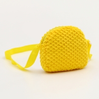 Сумка детская &laquo;Зайка с бантиком&raquo;, 20 см, цвет жёлтый