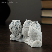 Сувенир "Три совы" 10см Сувенир "Три совы" 10см