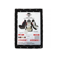 Накидка на переднее сиденье, велюр-премиум, размер 55 х 130 см, черный, широкое сиденье Накидка на переднее сиденье, велюр-премиум, размер 55 х 130 см, черный, широкое сиденье