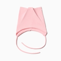 Шапка-кошка для девочки, цвет пудра, размер 42-46 Шапка-кошка для девочки, цвет пудра, размер 42-46