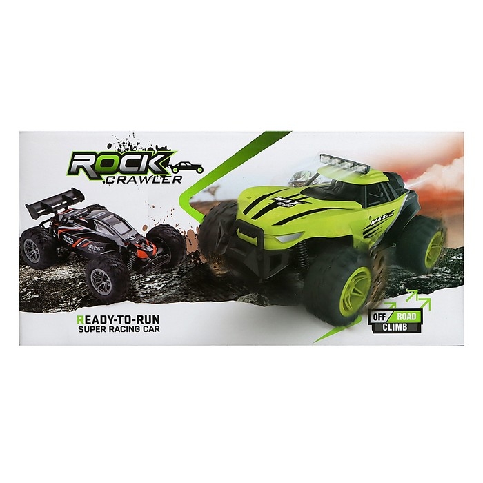 Джип &laquo;Горный гонщик&raquo;, радиоуправление, дым, 6 колёс, с аккумулятором