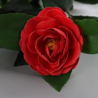 Цветы искусственные "Камелия" 85 см, красный Цветы искусственные "Камелия" 85 см, красный