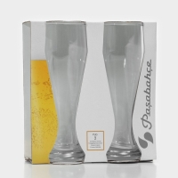 Бокалы для пива Paşabah&ccedil;e Pub, 665 мл, стекло, прозрачные, 2 шт.