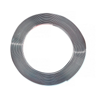 Профиль декоративный TORSO, 15 мм, рулон 13 м, хром Профиль декоративный TORSO, 15 мм, рулон 13 м, хром