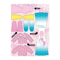 Кукла-модель шарнирная &laquo;Софи&raquo; с набором для создания одежды &laquo;Я модельер&raquo;, кукла виды МИКС