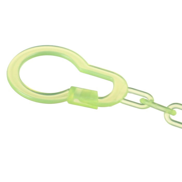 Соска - пустышка силиконовая классическая, от 6 мес., с колпачком + держатель &laquo;Зайка&raquo;, цвет зеленый