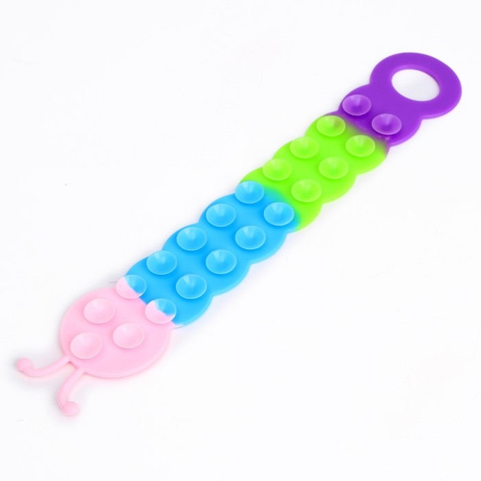 Развивающая игрушка &laquo;Гусеница&raquo; с присосками, МИКС