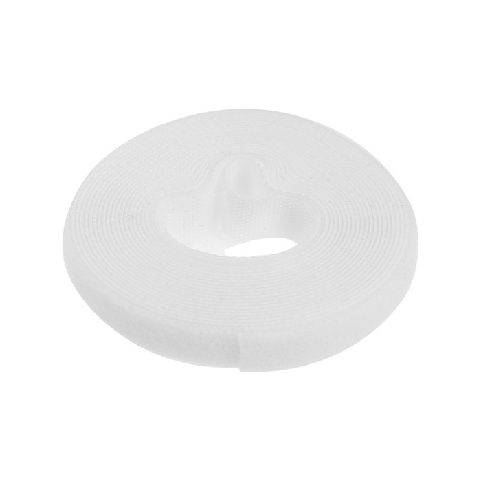 Лента-липучка для проводов 3000Х10Х1,5 мм ТУНДРА, цвет белый, 1 шт. Лента-липучка для проводов 3000Х10Х1,5 мм ТУНДРА, цвет белый, 1 шт.