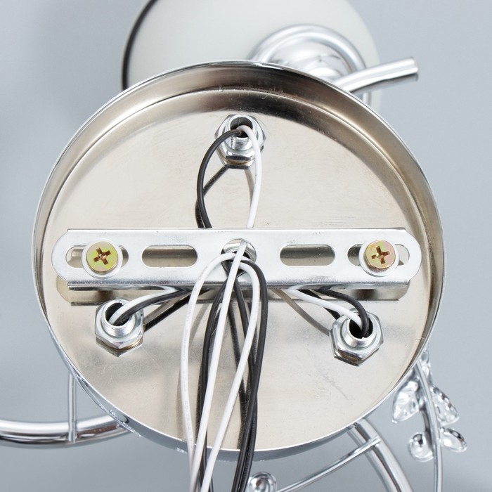 Люстра "Офелия" 3хЕ27 40т хром 48х48х25 см BayerLux