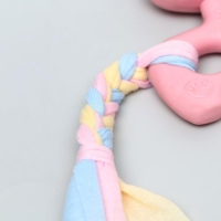 Игрушка жевательная Пижон Premium "Корова", 10,5 х 6,5 х 3,5 см, розовая Игрушка жевательная Пижон Premium "Корова", 10,5 х 6,5 х 3,5 см, розовая