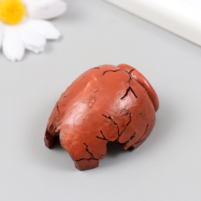 Фигурка для флорариума полистоун Фигурка для флорариума полистоун "Черепок разбитой вазы" 5х4х3,2 см