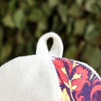 Шапка для бани "Царь!" Шапка для бани "Царь!"