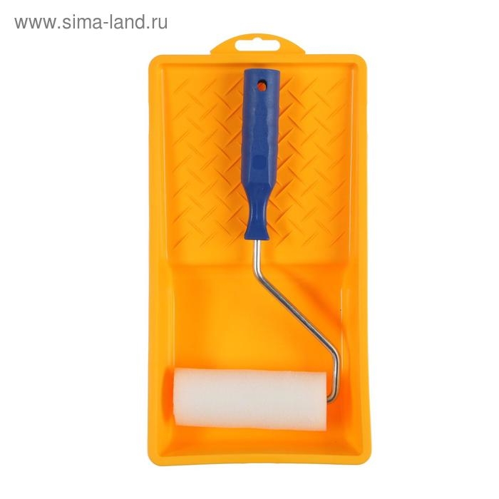 Набор ТУНДРА, для откосов, валик поролон 110 мм, ванночка 150 х 300 мм Набор ТУНДРА, для откосов, валик поролон 110 мм, ванночка 150 х 300 мм