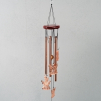 Музыка ветра металл "Ангелы" 5 трубок 6 ангелов 67 см Музыка ветра металл "Ангелы" 5 трубок 6 ангелов 67 см