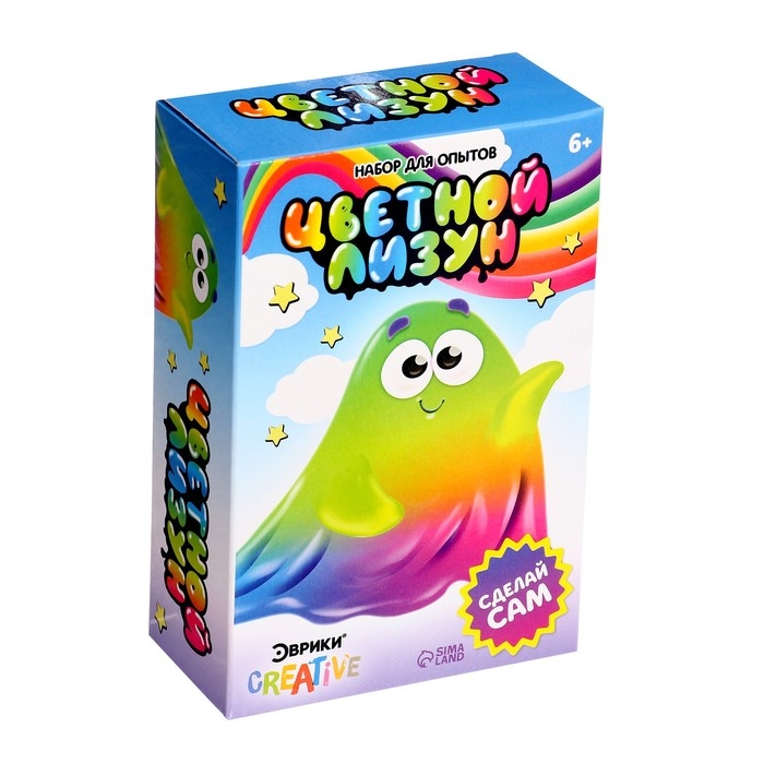Набор для опытов &laquo;Цветной лизун&raquo;