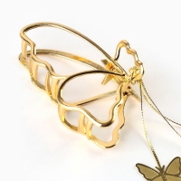 Краб для волос с цепочкой &laquo;Нежная как цветок&raquo;, 12 х 6 х 3 см