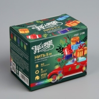 Гирлянда «Нить» 5 м с насадками «Звёздочки», IP20, прозрачная нить, 50 LED, свечение мульти, 8 режимов, 220 В Гирлянда «Нить» 5 м с насадками «Звёздочки», IP20, прозрачная нить, 50 LED, свечение мульти, 8 режимов, 220 В