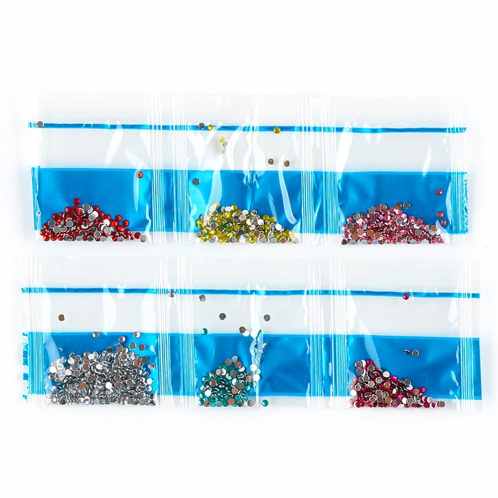 Алмазная мозаика наклейка для детей &laquo;Милый Зайка&raquo;, 9 х 9 см, набор для творчества