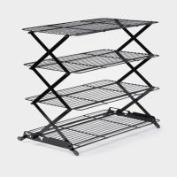 Решетка для глазирования и остывания кондитерских изделий 4-ярусная 43,5х25,5х8 см Решетка для глазирования и остывания кондитерских изделий 4-ярусная 43,5х25,5х8 см
