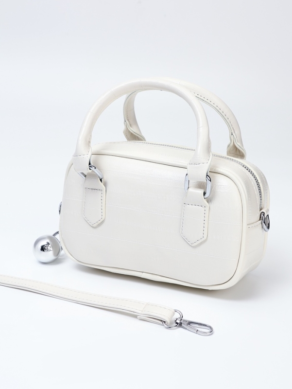 Сумка женская, 20*9*12, отд на молнии, длин ремень, белый Сумка женская, 20*9*12, отд на молнии, длин ремень, белый