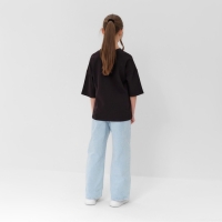 Футболка детская MINAKU цвет чёрный, рост 110 см