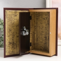 Сейф-книга дерево кожзам "К.Маркс. Капитал" 21х13х5 см