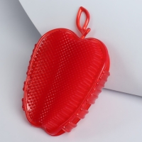 Массажёр антицеллюлитный &laquo;Яблоко&raquo;, с подвесом, 11,5 &times; 10,5 &times; 3 см, цвет МИКС